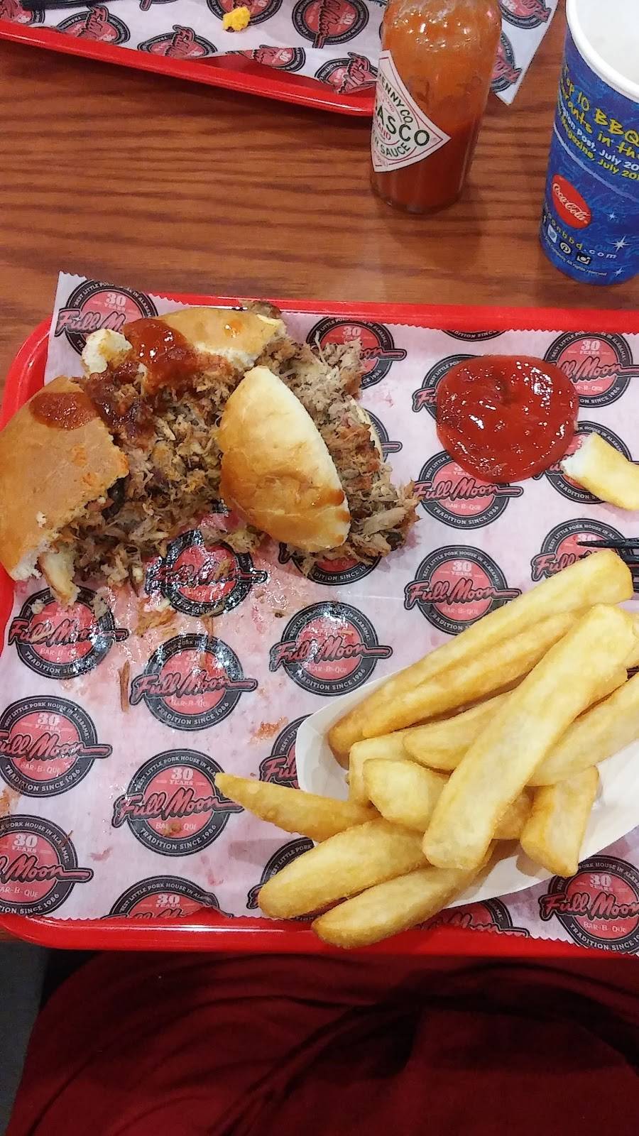 Full Moon Bar-B-Que | restaurant | 5988 N Chalkville Rd, Birmingham, AL 35235, USA | 2056551515 OR +1 205-655-1515