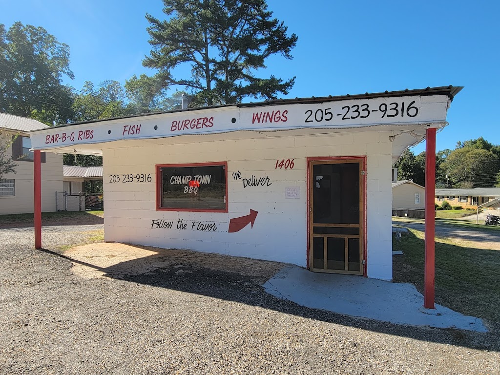 Champ Town BBQ | restaurant | 1406 Crescent Ridge Rd NE, Tuscaloosa, AL 35404, USA | 2052339316 OR +1 205-233-9316