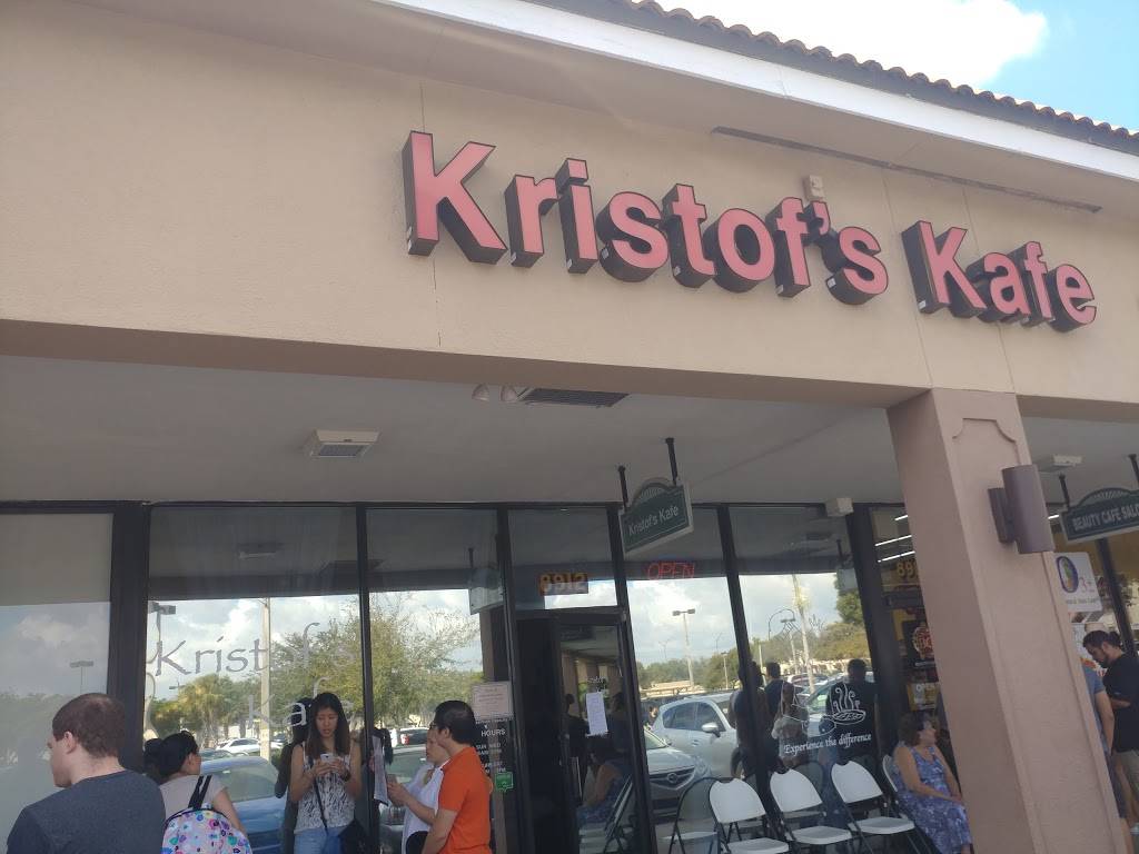 Kristofs Kafe | cafe | 8912 W State Rd 84, Davie, FL 33324, USA | 9544758977 OR +1 954-475-8977