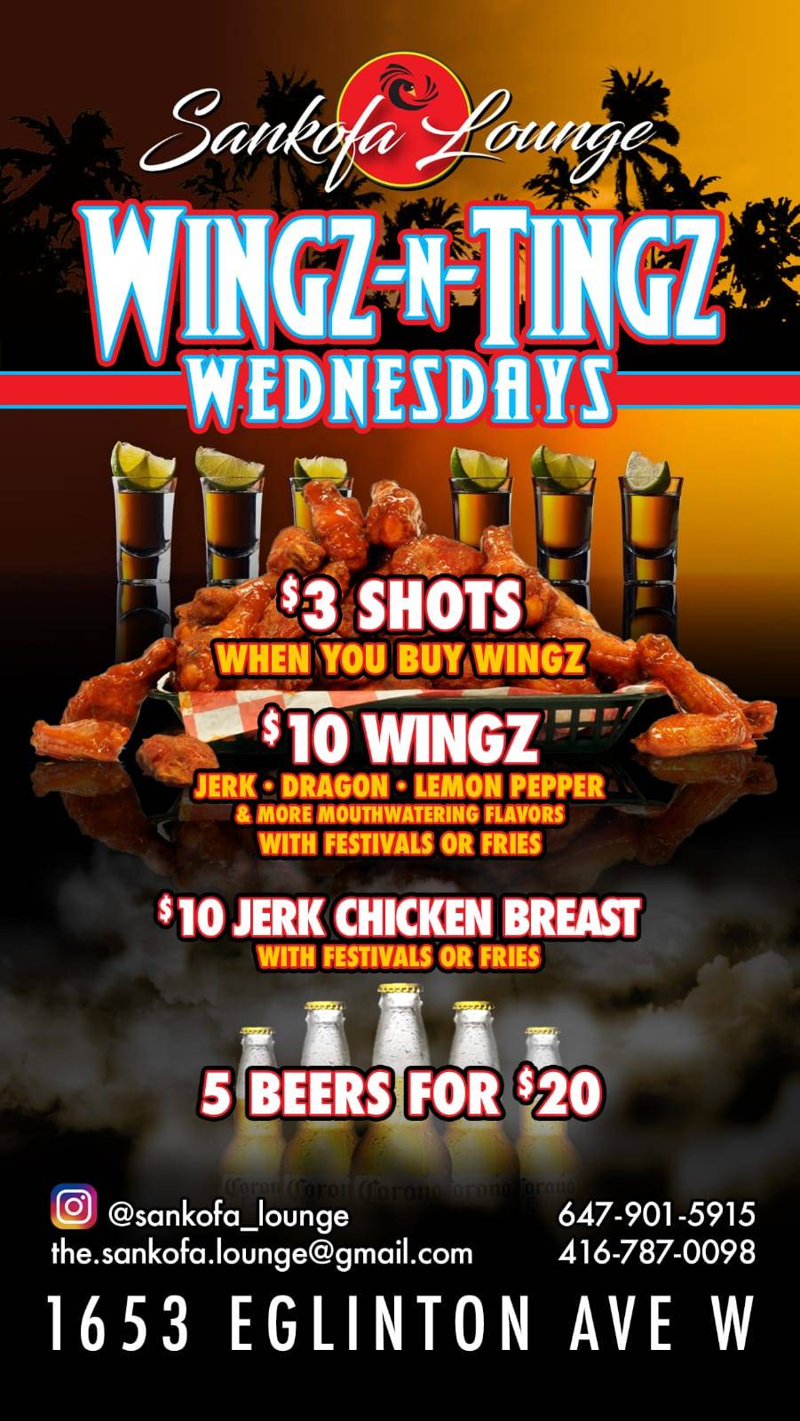 Sankofa Lounge | restaurant | 1653 Eglinton Ave W, York, ON M6E 2H1, Canada | 4167870098 OR +1 416-787-0098