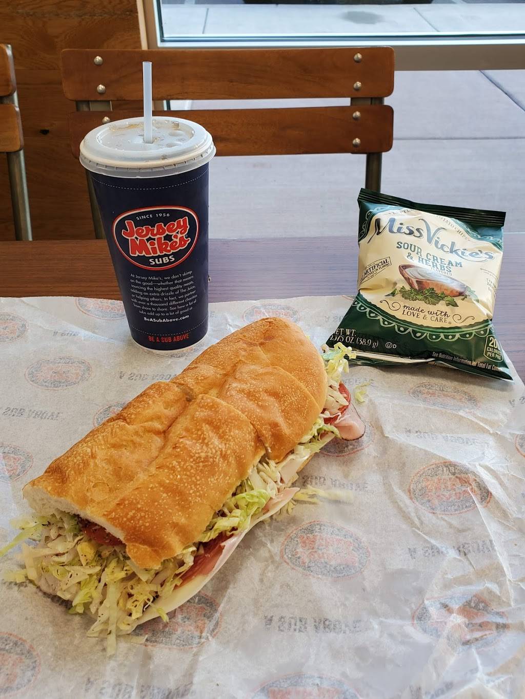 Jersey Mikes Subs | meal takeaway | 6450 N Desert Blvd Suite D104, El Paso, TX 79912, USA | 9152496855 OR +1 915-249-6855