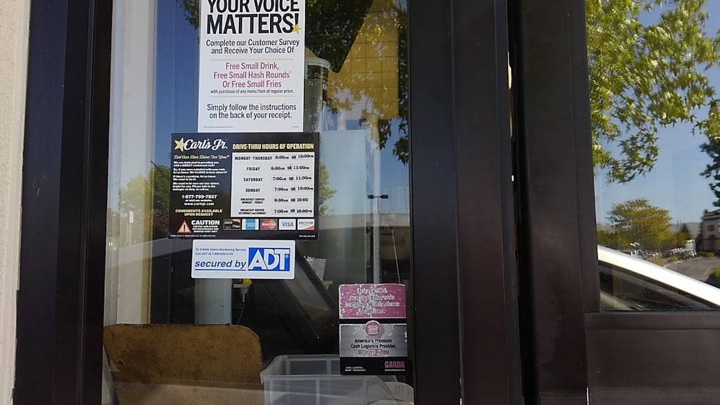 Carls Jr. | restaurant | 1550 N Vasco Rd, Livermore, CA 94551, USA | 9252458880 OR +1 925-245-8880
