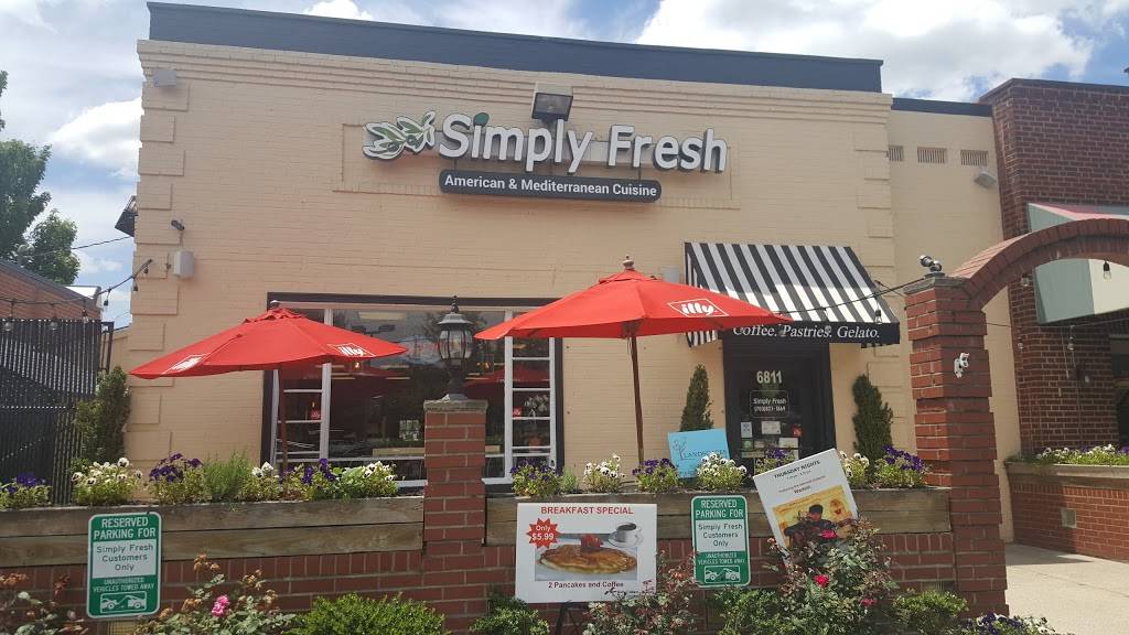 Simply Fresh | restaurant | 6811 Elm St, McLean, VA 22101, USA | 7038211869 OR +1 703-821-1869