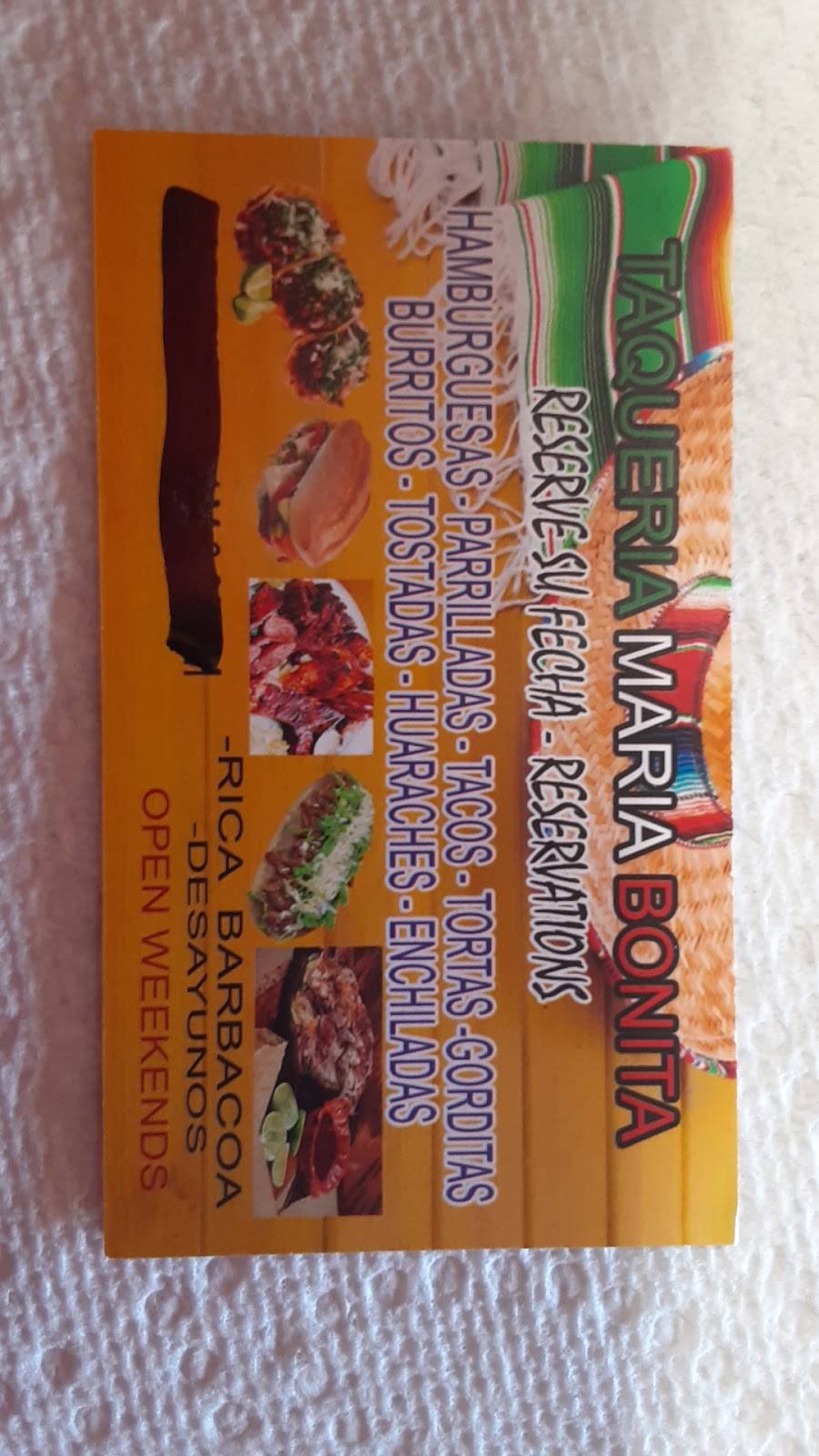 Taqueria Maria Bonita | restaurant | 21120 TX-105, Cleveland, TX 77328, USA | 9364439817 OR +1 936-443-9817