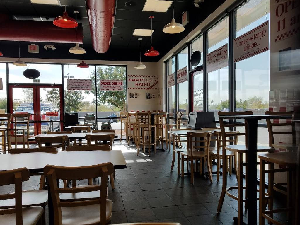 Five Guys | meal takeaway | 9484 E 22nd St #110, Tucson, AZ 85710, USA | 5207513832 OR +1 520-751-3832
