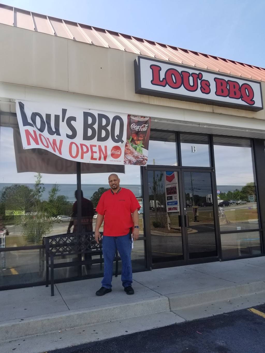 Lou’s BBQ | restaurant | 1490 Buford Dr, Lawrenceville, GA 30043, USA | 4702821231 OR +1 470-282-1231