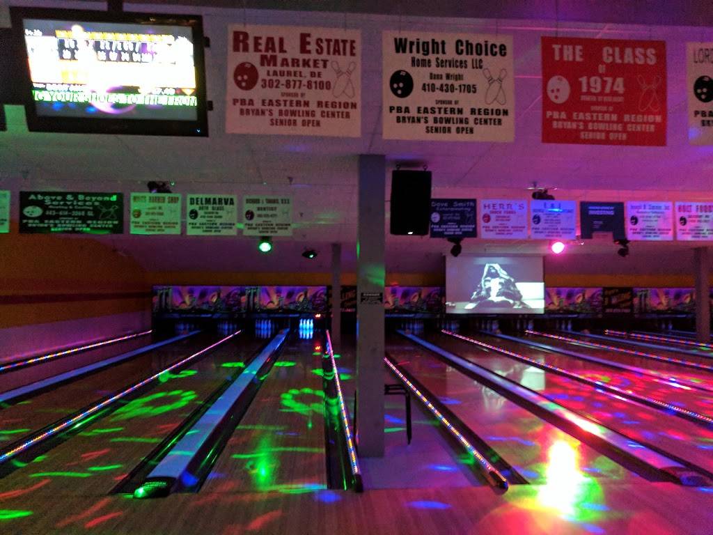 Bryans Bowling Center | restaurant | 1103 S Central Ave, Laurel, DE 19956, USA | 3028757400 OR +1 302-875-7400