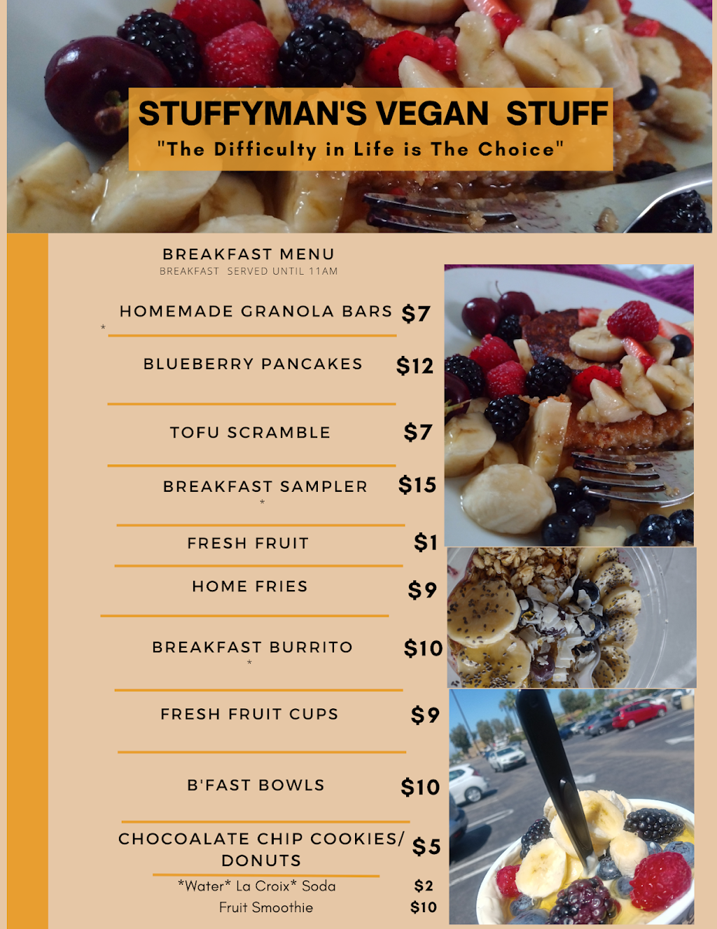 Stuffymans Vegan Stuff | restaurant | Raleigh-Durham-Chapel Hill, Mobile, Durham, NC 27704, USA | 9198085299 OR +1 919-808-5299