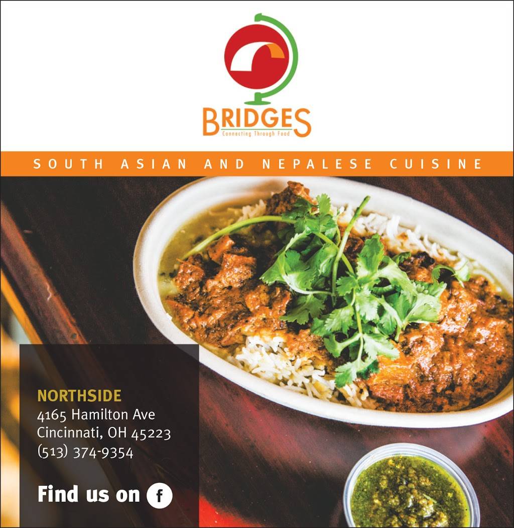 Bridges Nepali Cuisine | restaurant | 4165 Hamilton Ave, Cincinnati, OH 45223, USA | 5133749354 OR +1 513-374-9354