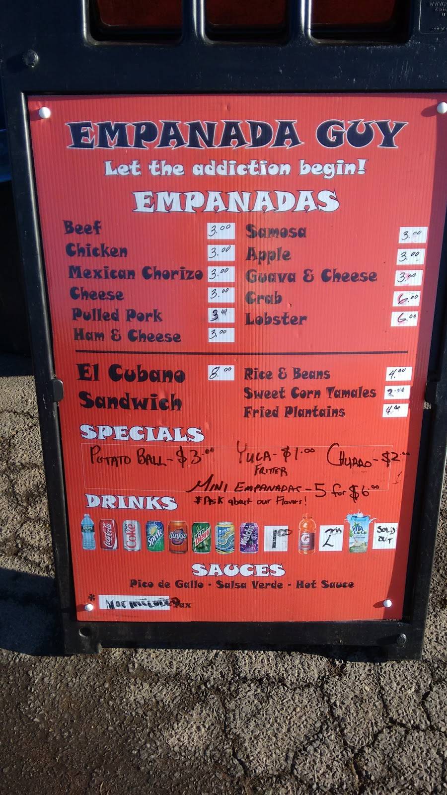 The Empanada Guy Food Truck | restaurant | 860 St George Ave, Avenel, NJ 07001, USA | 8886237765 OR +1 888-623-7765