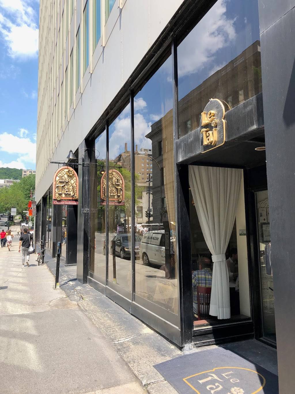 Le Taj | restaurant | 2077 Rue Stanley, Montréal, QC H3A 1R7, Canada | 5148459015 OR +1 514-845-9015
