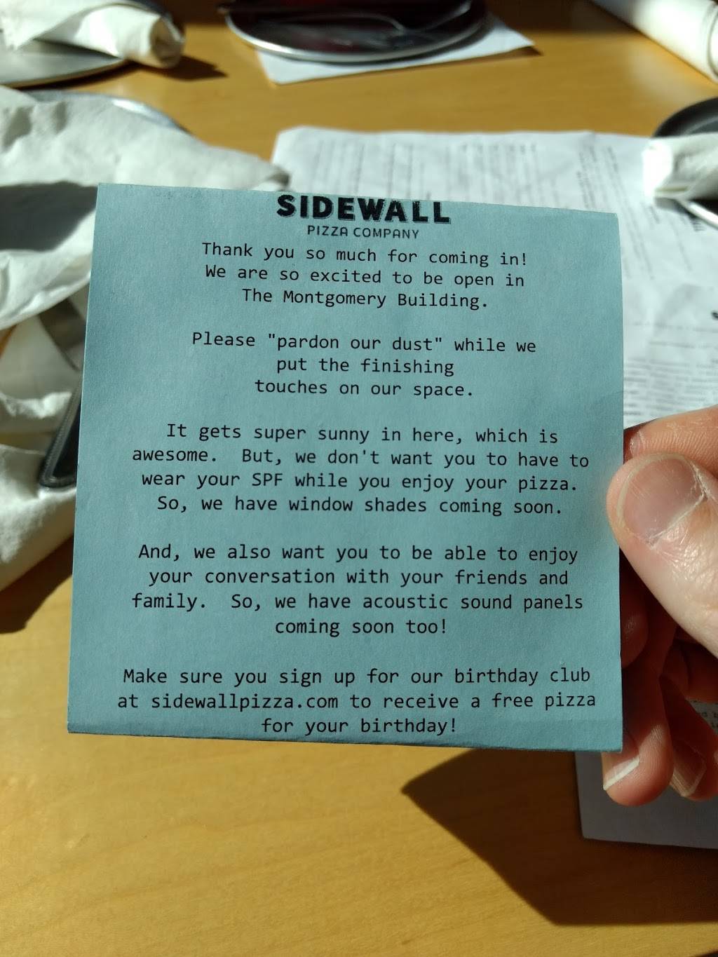 Sidewall Pizza | restaurant | 187 N Church St, Spartanburg, SC 29306, USA | 8643279602 OR +1 864-327-9602