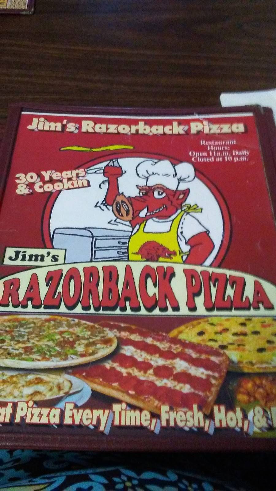 Jims Razorback Pizza | restaurant | 207 W Buchanan St, Prairie Grove, AR 72753, USA | 4798460222 OR +1 479-846-0222