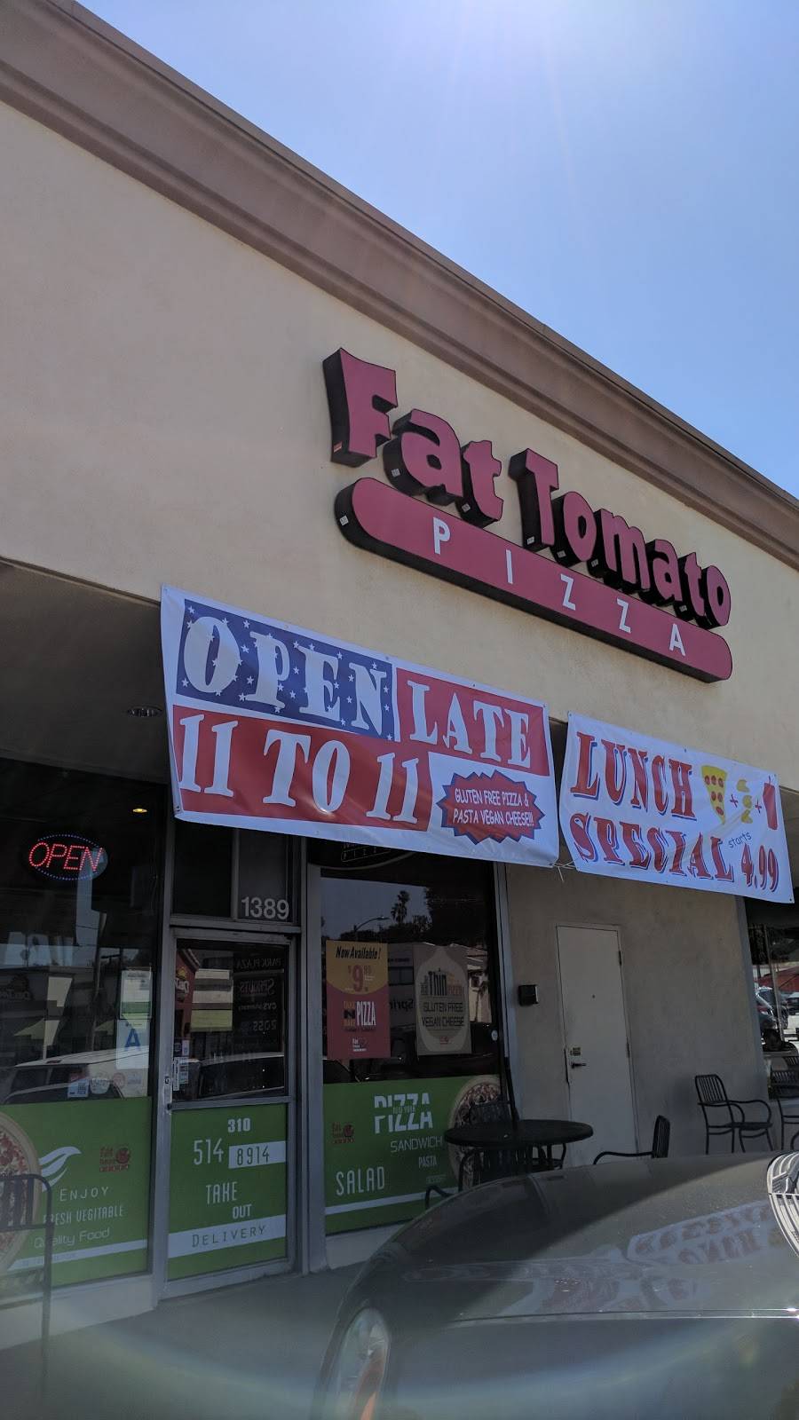 Fat Tomato Pizza | meal delivery | 1389 W Park Western Dr, San Pedro, CA 90732, USA | 3105148914 OR +1 310-514-8914