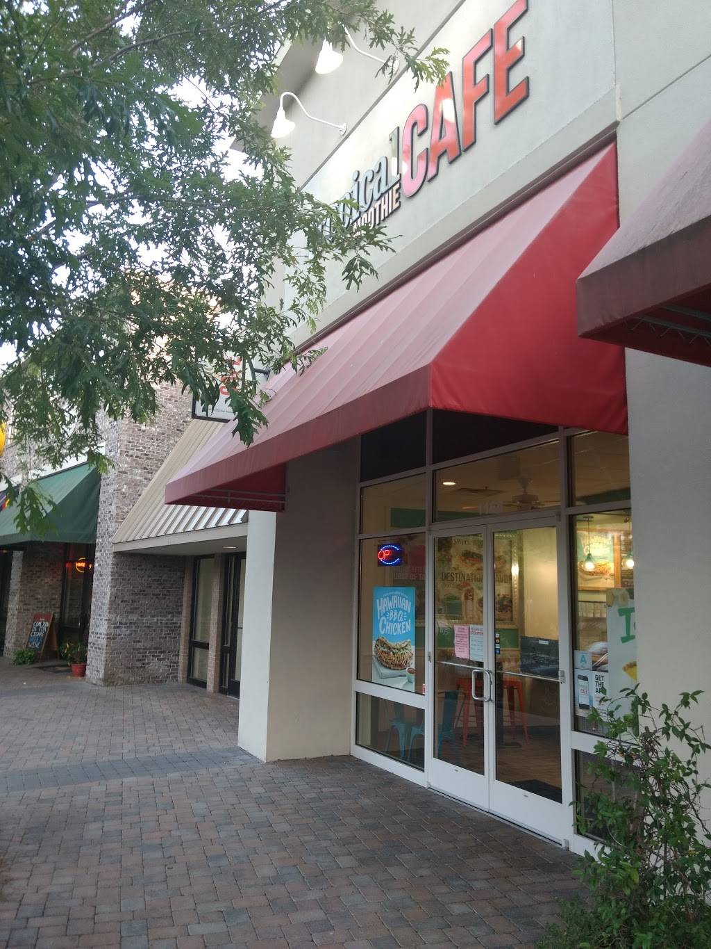 Tropical Smoothie Cafe | restaurant | 1165 Oakland Market Rd, Mt Pleasant, SC 29466, USA | 8433527226 OR +1 843-352-7226