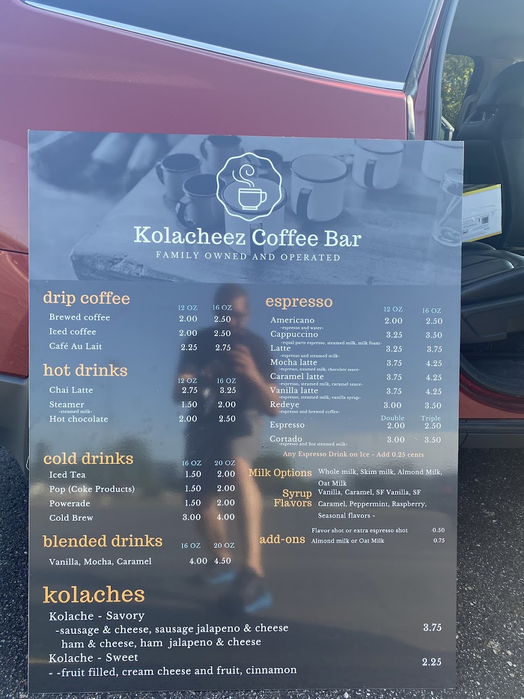 Kolacheez Coffee Bar | restaurant | 108 N Hartford Ave Suite E, Centerburg, OH 43011, USA | 7404808057 OR +1 740-480-8057