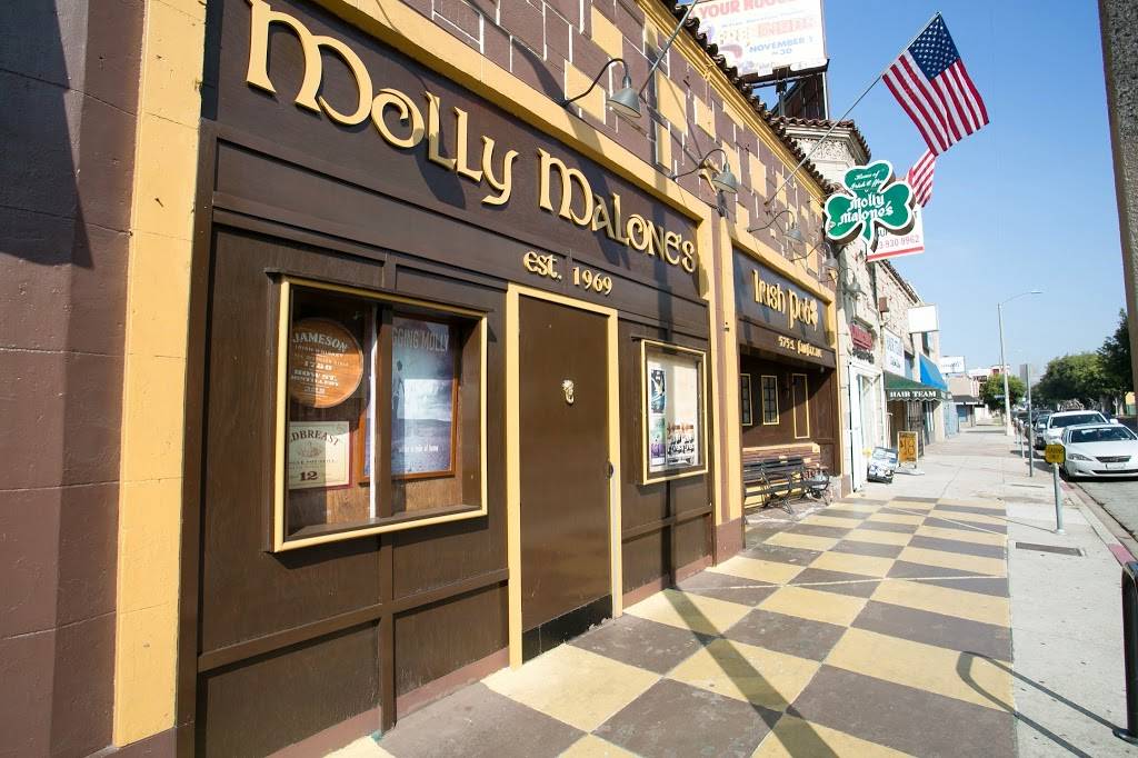 Molly Malones Irish Pub | restaurant | 575 S Fairfax Ave, Los Angeles, CA 90036, USA | 3239351577 OR +1 323-935-1577
