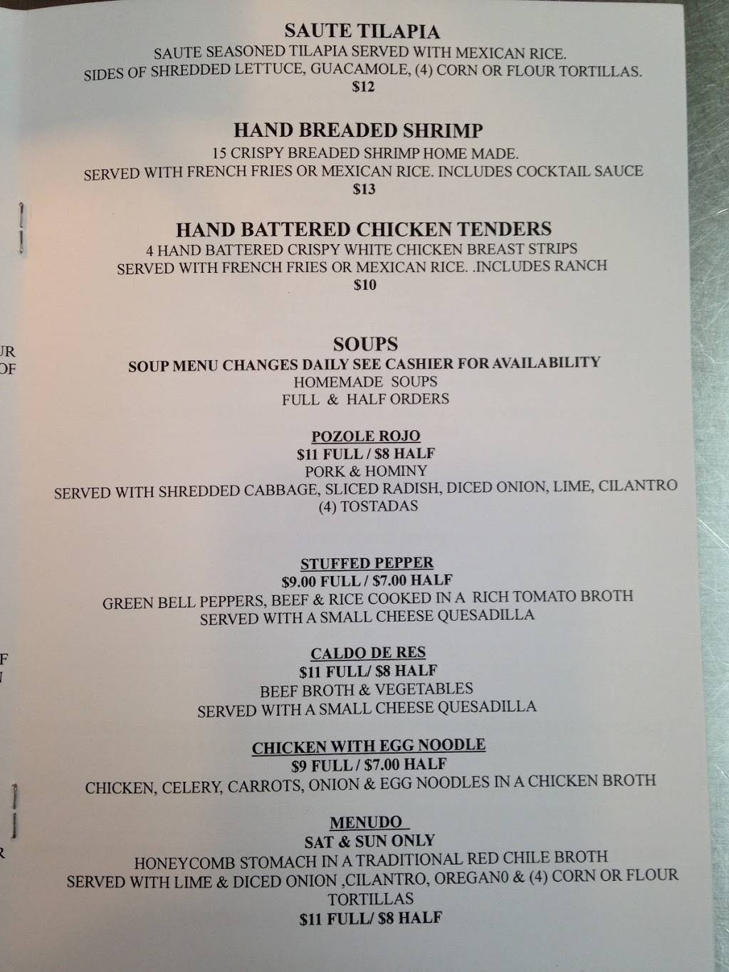 TWO TOSTADAS | restaurant | 12520 10 Mile Rd, South Lyon, MI 48178, USA | 2485737420 OR +1 248-573-7420