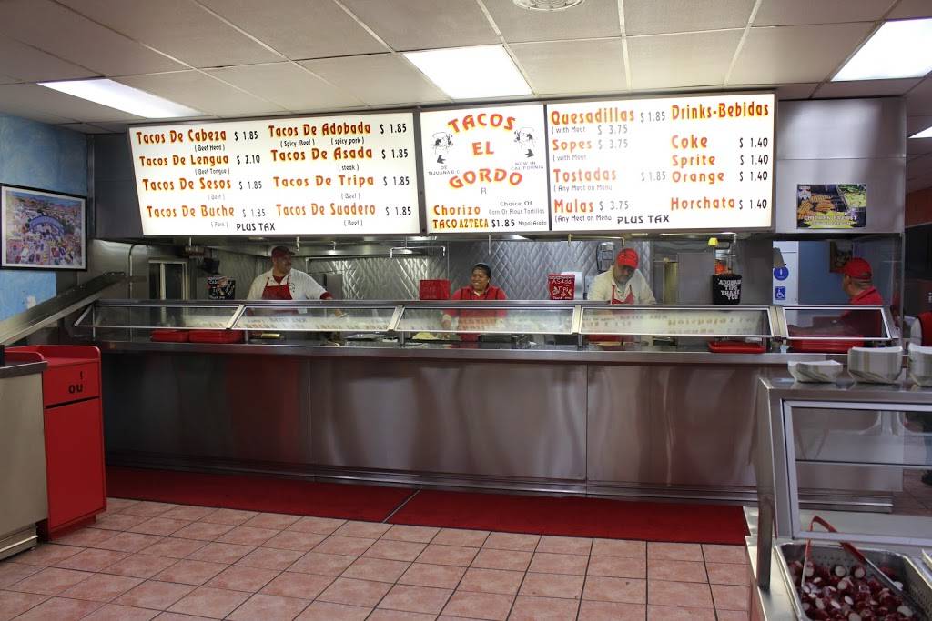 Tacos El Gordo | restaurant | 689 H St, Chula Vista, CA 91910, USA | 6192070144 OR +1 619-207-0144