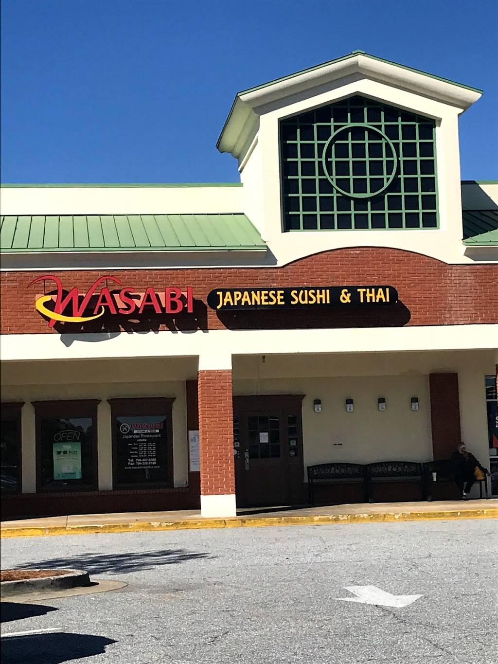 Wasabi Sushi & Thai | restaurant | 1639 Bradley Park Dr #800, Columbus, GA 31904, USA | 7063226088 OR +1 706-322-6088
