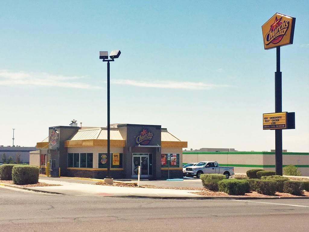 Churchs Chicken | restaurant | 1350 N Zaragoza Rd, El Paso, TX 79936, USA | 9158567870 OR +1 915-856-7870