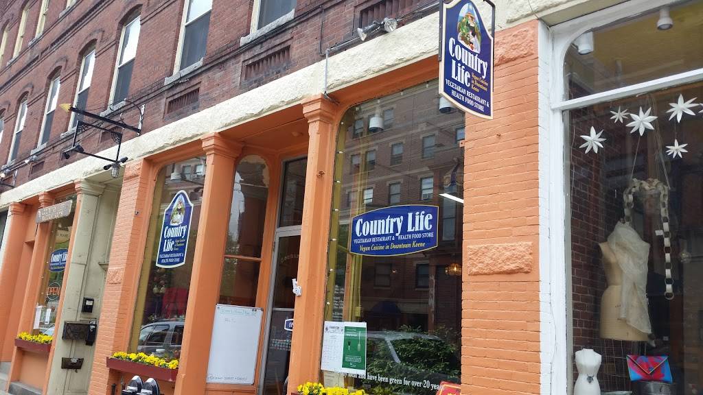 Country Life Vegetarian Restaurant | restaurant | 15 Roxbury St, Keene, NH 03431, USA | 6033573975 OR +1 603-357-3975