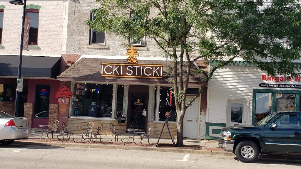 Icki Sticki | cafe | 122 E Main St, Mt Horeb, WI 53572, USA | 6086407470 OR +1 608-640-7470