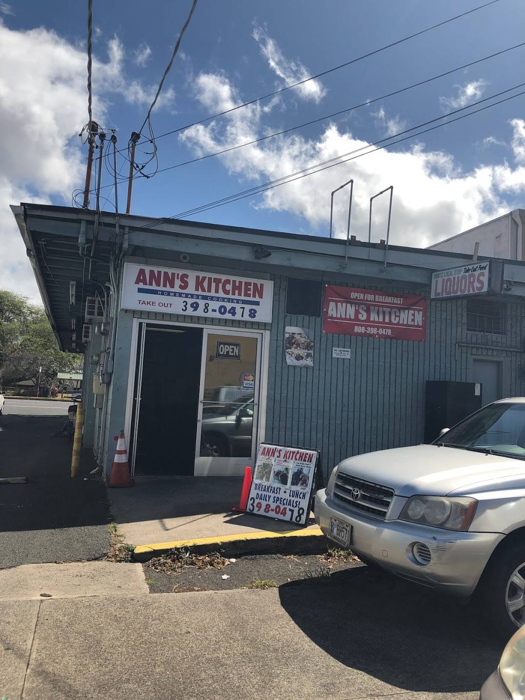 Anns Kitchen | meal takeaway | 2020 Republican St, Honolulu, HI 96819, USA | 8083980478 OR +1 808-398-0478
