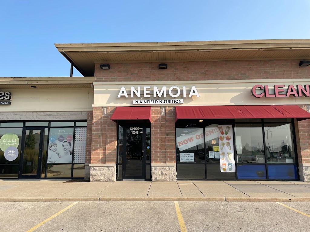 Anemoia Plainfield Nutrition | restaurant | 13400 Illinois Rte 59 Unit 106, Plainfield, IL 60585, USA | 8158393422 OR +1 815-839-3422