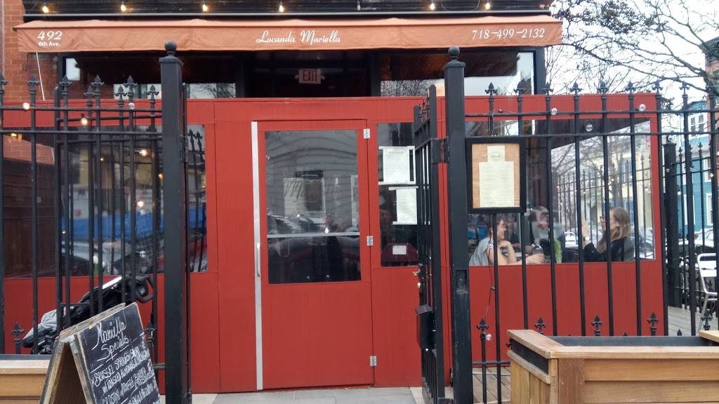 Mariella | restaurant | 492 6th Ave, Brooklyn, NY 11215, USA | 7184992132 OR +1 718-499-2132