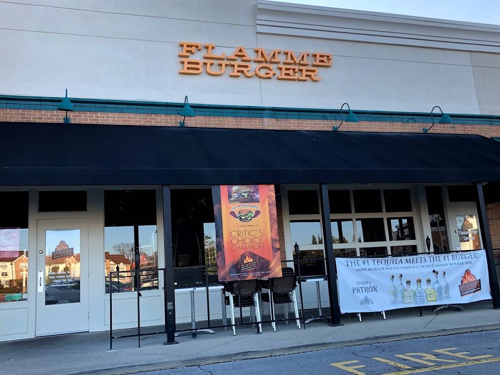 Flamme Burger Keystone | restaurant | 8487 Union Chapel Rd, Indianapolis, IN 46240, USA | 3174361929 OR +1 317-436-1929