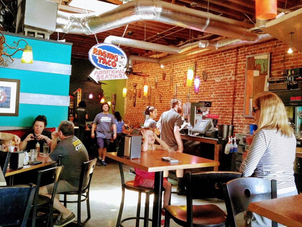 Raging Burrito | restaurant | 141 Sycamore St, Decatur, GA 30030, USA | 4043773311 OR +1 404-377-3311