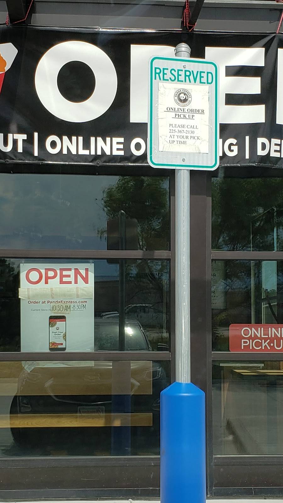 Panda Express | restaurant | 27698 Juban Rd, Denham Springs, LA 70726, USA | 2253672130 OR +1 225-367-2130