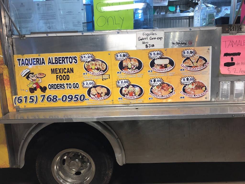 Taqueria Albertos #2 | restaurant | 3999, 404 S Cumberland St, Lebanon, TN 37087, USA | 6157680950 OR +1 615-768-0950