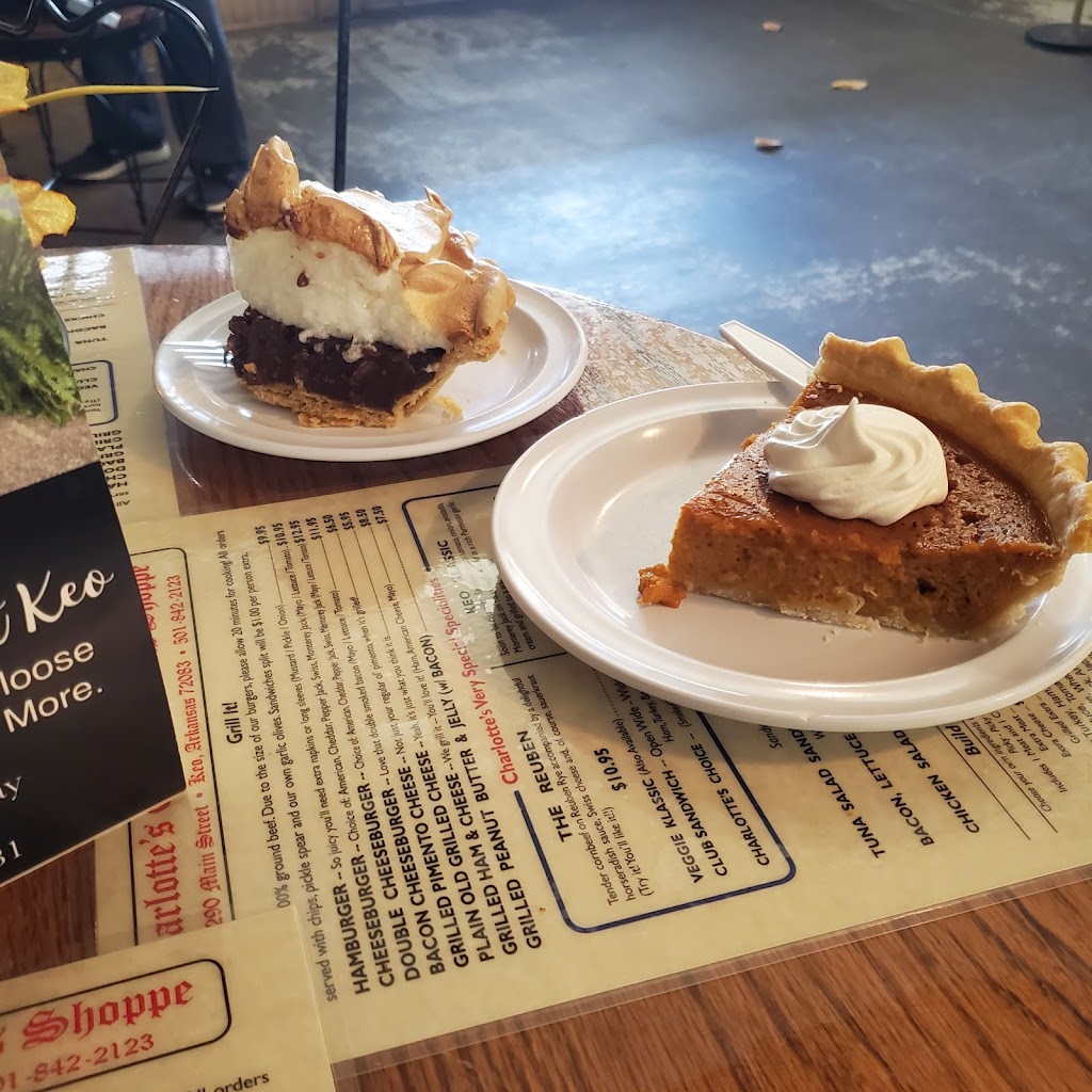 Charlottes Eats & Sweets | restaurant | 290 Main St, Keo, AR 72083, USA | 5018422123 OR +1 501-842-2123