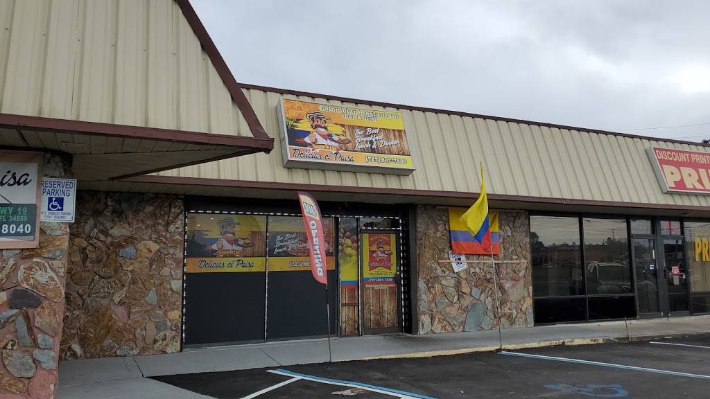 Delicias El Paisa Restaurant Bar & Grill | restaurant | 9816 US-19, Port Richey, FL 34668, USA | 7278077830 OR +1 727-807-7830