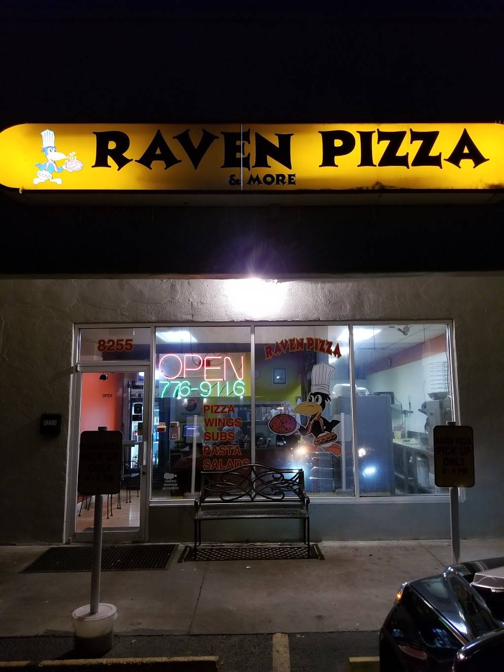 Raven Pizza and More | meal delivery | 8255 US-301, Parrish, FL 34219, USA | 9417769116 OR +1 941-776-9116