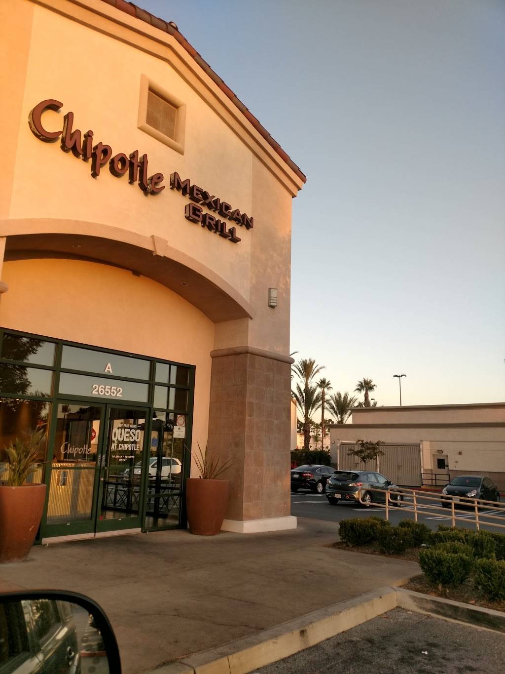 Chipotle Mexican Grill | restaurant | 26552 Towne Centre Dr, Foothill Ranch, CA 92610, USA | 9492973636 OR +1 949-297-3636