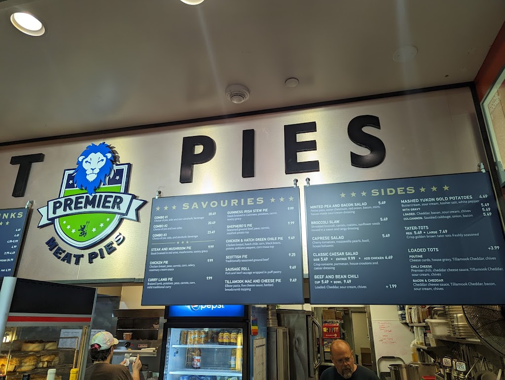 Premier Meat Pies | restaurant | 305 Harrison St, Seattle, WA 98109, USA | 2064661760 OR +1 206-466-1760