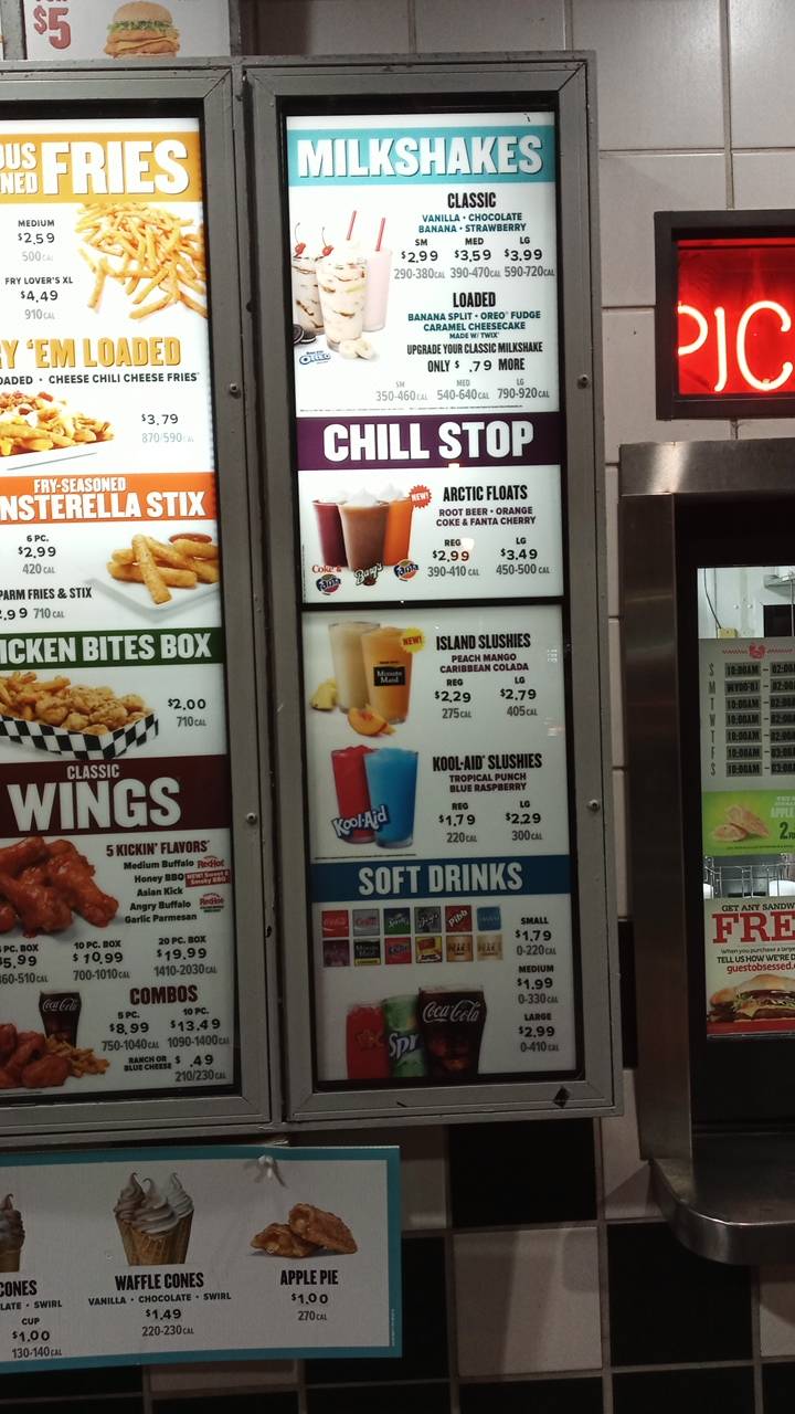 Checkers | restaurant | 355 E Main St, Apopka, FL 32703, USA | 4078844844 OR +1 407-884-4844