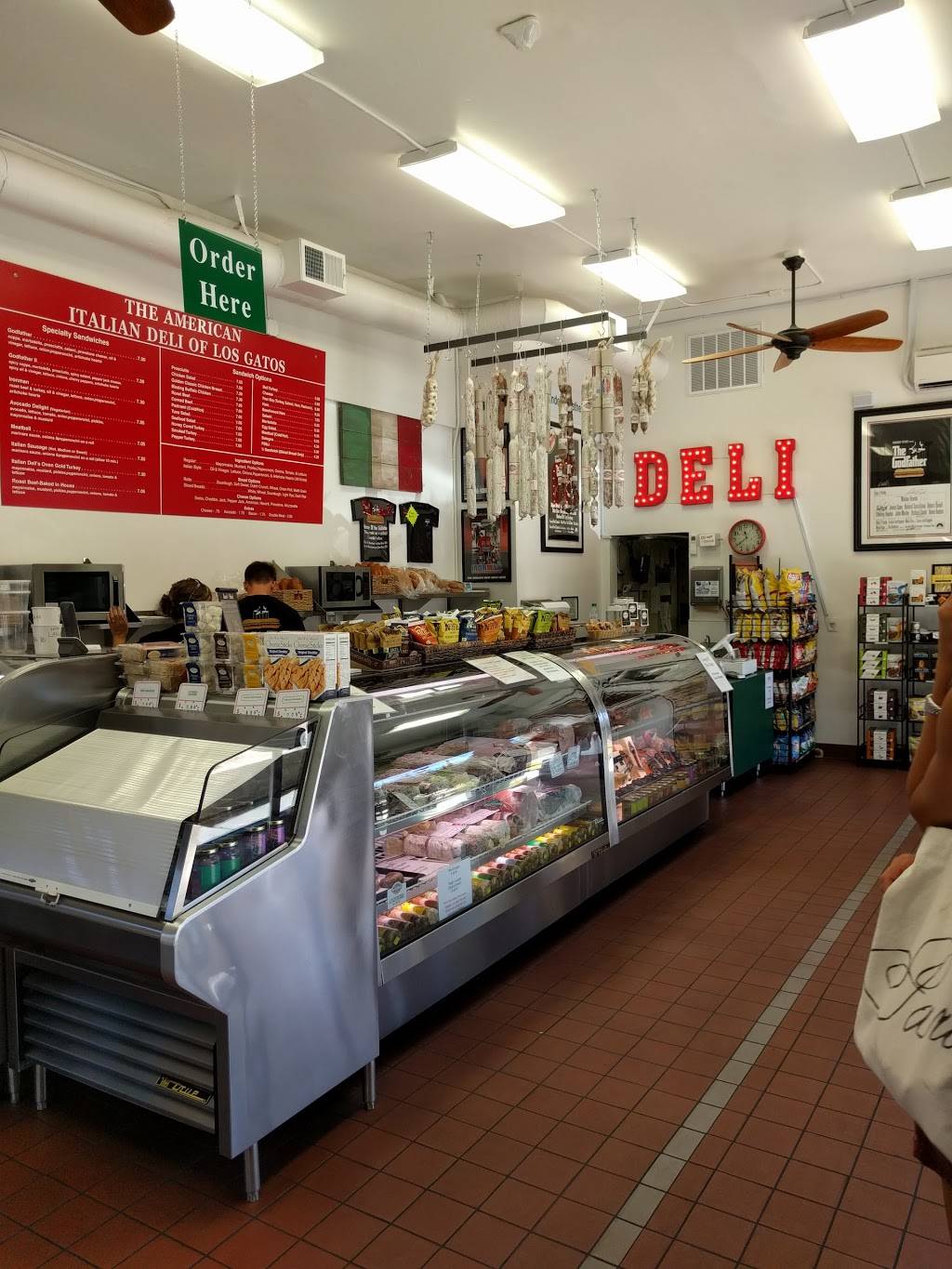 The American Italian Deli | restaurant | 42 Elm St, Los Gatos, CA 95030, USA | 4083993354 OR +1 408-399-3354