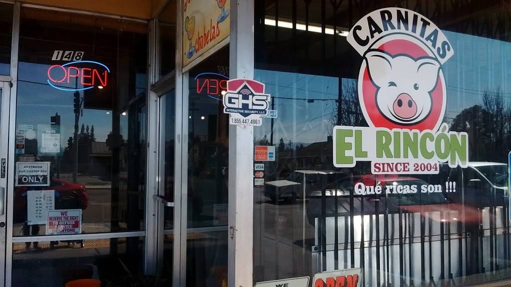 Carnitas El Rincon | restaurant | 148 W Alma Ave, San Jose, CA 95110, USA | 4082971756 OR +1 408-297-1756