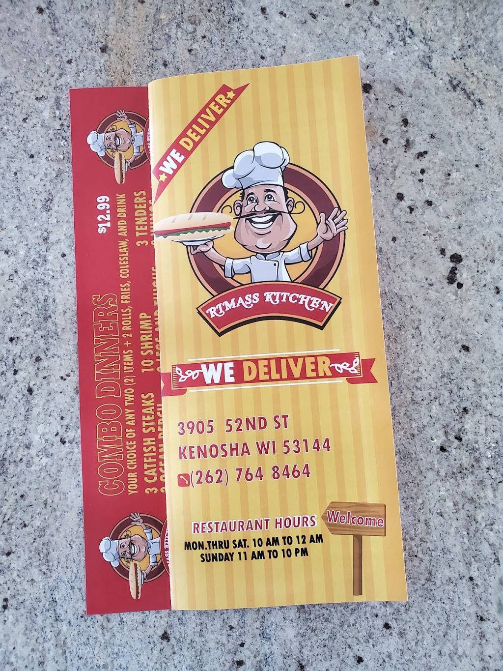 RIMASS KITCHEN | restaurant | 3905 52nd St, Kenosha, WI 53144, USA | 2627648464 OR +1 262-764-8464