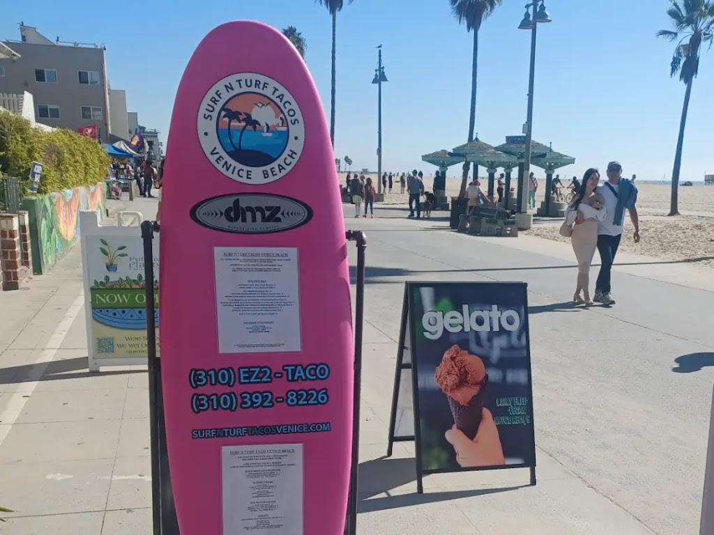 Surf N Turf Tacos Venice Beach | restaurant | 517 Ocean Front Walk #12, Venice, CA 90291, USA | 3103928226 OR +1 310-392-8226