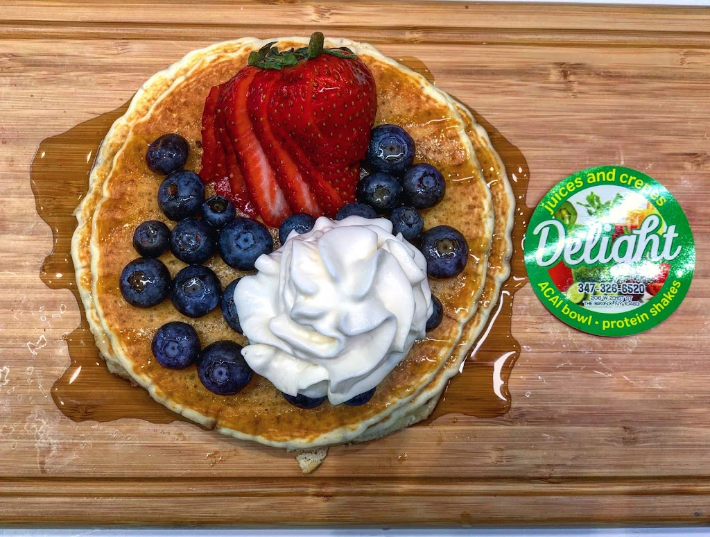 Delicious Delights juice & crepes | restaurant | 206 W 231st St, Bronx, NY 10463, USA | 3473266520 OR +1 347-326-6520