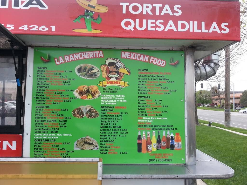 La Rancherita | restaurant | 2275-2299 300 W, South Salt Lake, UT 84115, USA | 8017554261 OR +1 801-755-4261