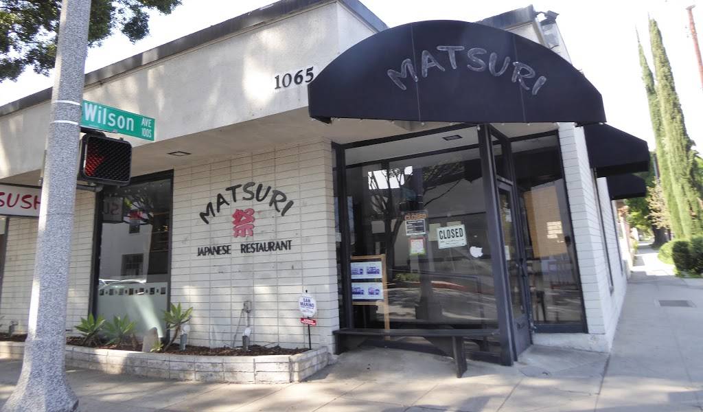 Matsuri Restaurant | restaurant | 1065 E Green St, Pasadena, CA 91106, USA | 6268442900 OR +1 626-844-2900