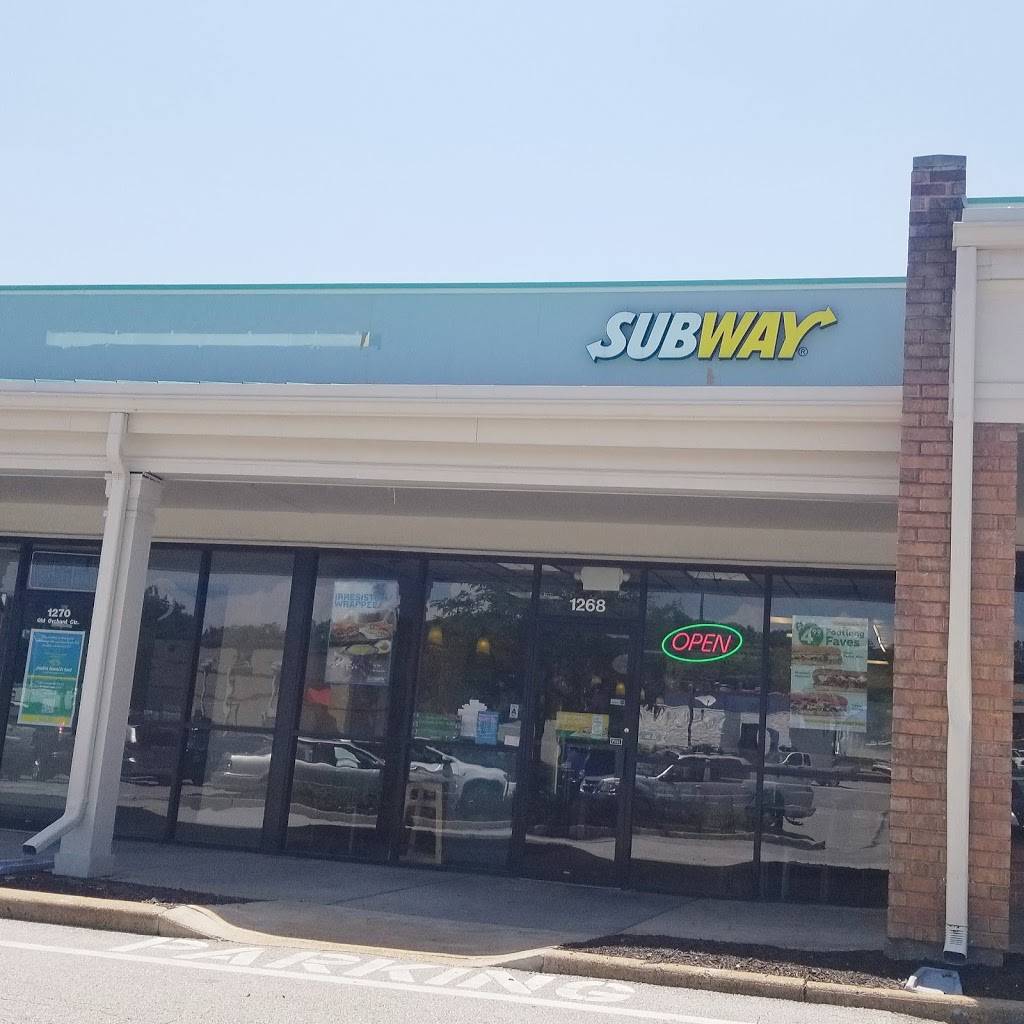 Subway Restaurants | restaurant | 1268 Old Orchard Ctr, Manchester, MO 63021, USA | 6362309791 OR +1 636-230-9791