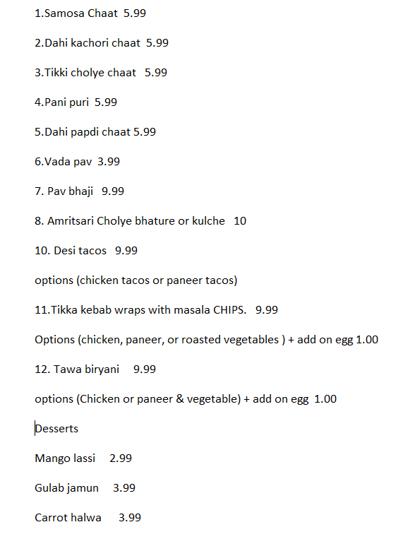 DIL SE LICIOUS | meal takeaway | 1073 E El Camino Real, Sunnyvale, CA 94087, USA | 6505209360 OR +1 650-520-9360