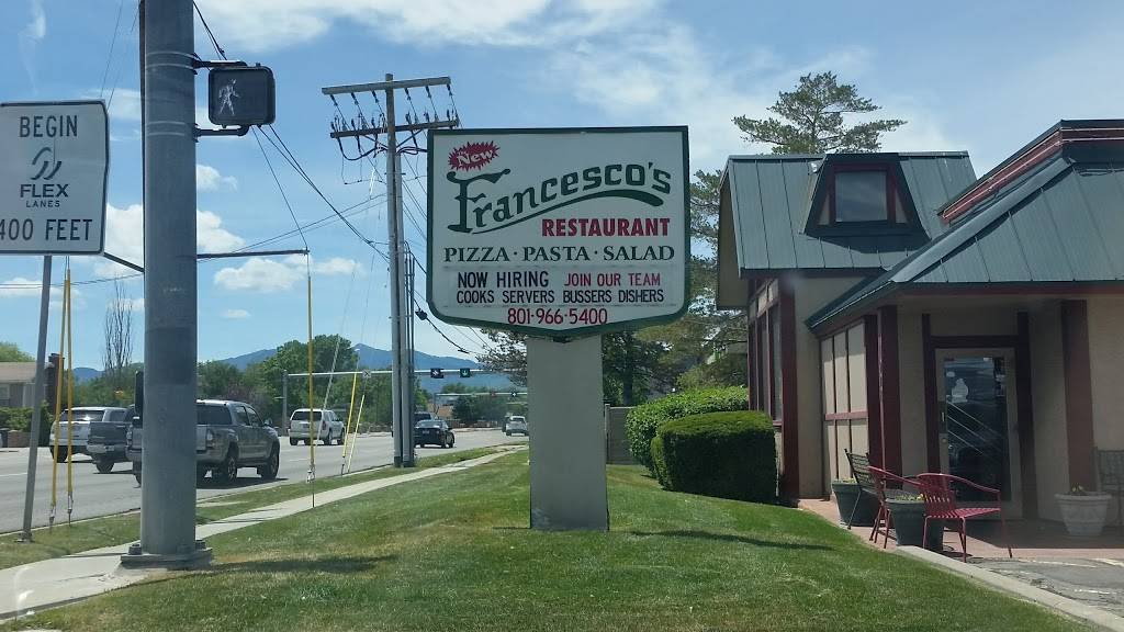 Francescos | restaurant | 1922 W 5400 S, Taylorsville, UT 84129, USA | 8019665400 OR +1 801-966-5400